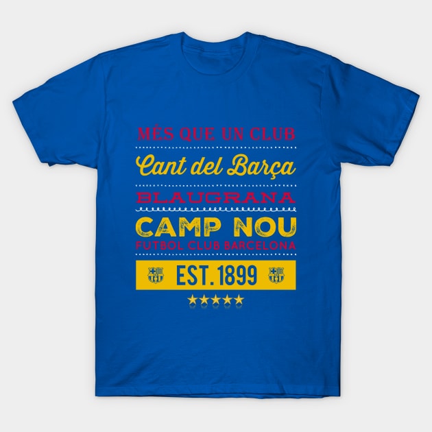 Mes Que Un club T-Shirt by InspireSoccer